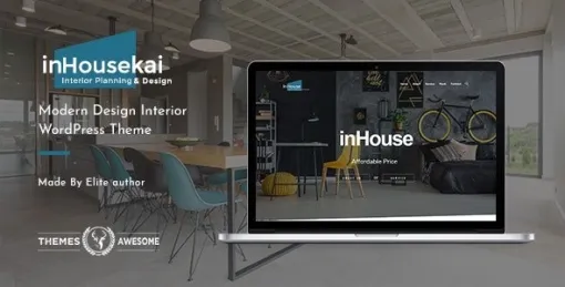 Inhousekai | Modern Design Interior WordPress Theme 1.3 GPL Theme