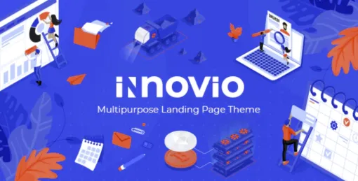 Innovio Multipurpose Landing Page Theme 1.7 GPL Theme