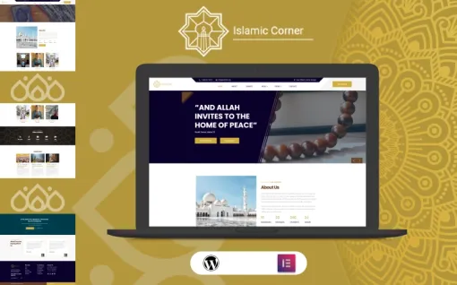 Islamic Corner WordPress Theme 1.0.0 GPL Theme
