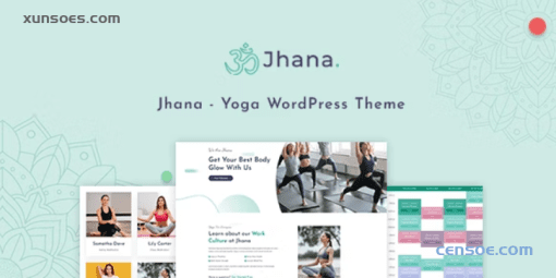 Jhana Yoga WordPress Theme 1.1.7 GPL Theme