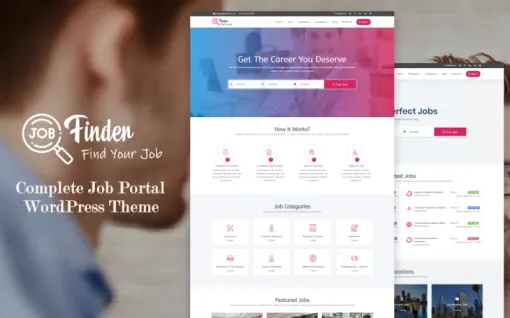 Jobfinder Job Board WordPress Theme 1.0.0 GPL Theme