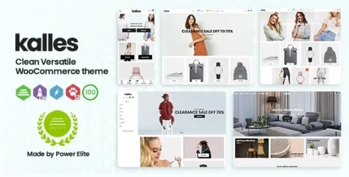 Kalles Versatile Elementor WooCommerce Theme 1.1.7.1 GPL Theme