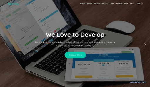Keeway Digital Agency One page WordPress Theme 2.3 GPL Theme
