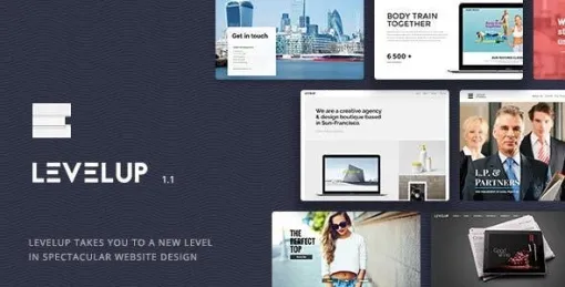 LEVELUP Responsive Creative Multipurpose WordPress Theme 1.1.38 GPL Theme