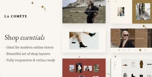 La Comète Fashion and Clothing Store Theme 1.3 GPL Theme
