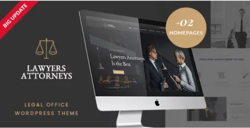 Lawyer Attorneys Law Firm Office WordPress Theme 3.2.5 GPL Theme
