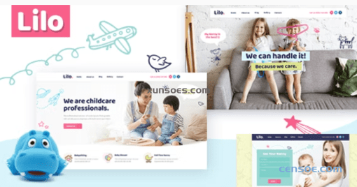 Lilo Kindergarten WordPress Theme 1.3 GPL Theme