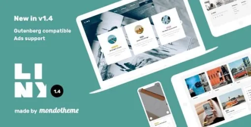 Linx WordPress Blog Magazine Theme 1.4 GPL Theme