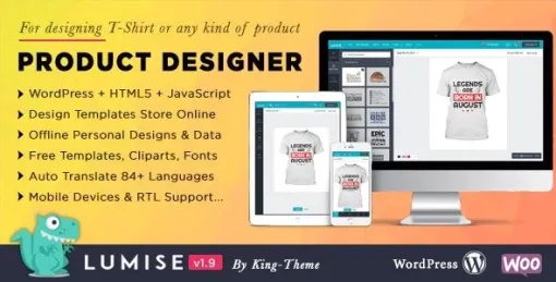 Lumise 2.0.3 GPL Plugins
