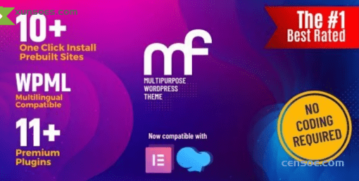 MF Multipurpose WordPress Theme 3.2.4 GPL Theme