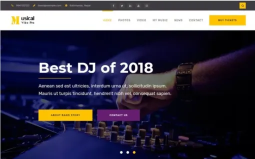 MUSICAL VIBE PRO 2.2.2 GPL Theme