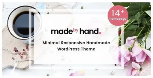 MadebyHand Minimal Handmade eCommerce WordPress Theme 1.3 GPL Theme