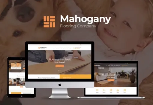 Mahogany Flooring Store WordPress Theme 1.1.2 GPL Theme