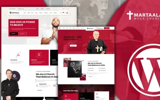 Martaala Religious Church WordPress Theme 1.0.0 GPL Theme
