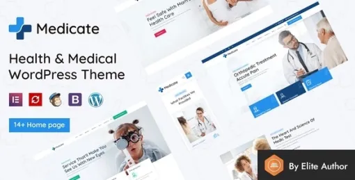 Medicate – Health Medical WordPress Theme + RTL Ready 2.2 GPL Theme