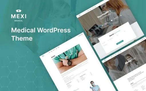 Mexi Medical WordPress Theme 1.0.1 GPL Theme