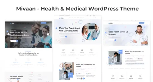 Mivaan – Health Medical WordPress Theme 1.0 GPL Theme