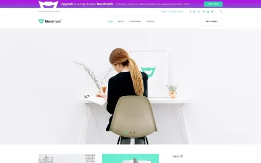 Monstroid 2 Lite free WordPress Theme 1.0.0 GPL Theme