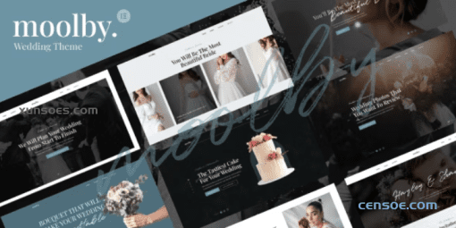 Moolby Wedding Planner WordPress Theme 1.0.0 GPL Theme