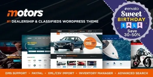 Motors 5.6.17 GPL Theme