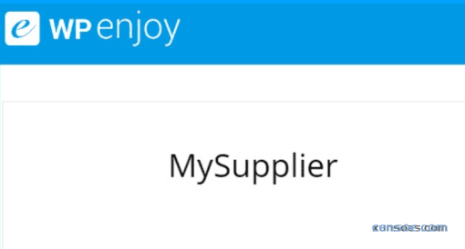 MySupplier 1.0.0 GPL Theme