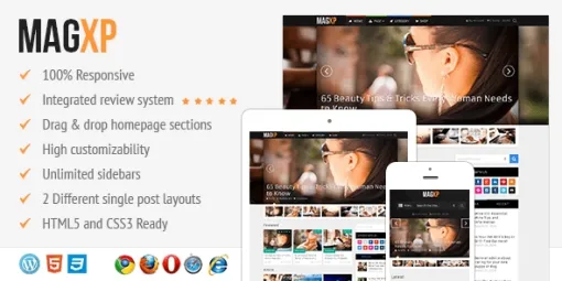 MyThemeShop MagXP 3.2.9 GPL Theme
