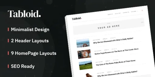 MyThemeShop Tabloid 1.0.10 GPL Theme