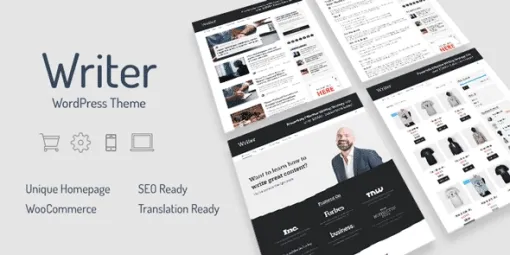 MyThemeShop Writer 1.2.10 GPL Theme