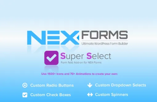 NEX-Forms Super Selection Form Field Add-on 7.5.12.1 GPL Plugins