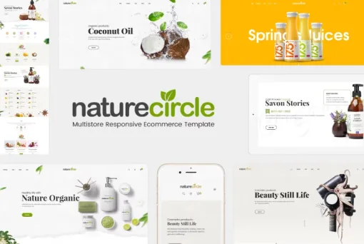 NatureCircle Organic WooCommerce WordPress Theme 1.1.2 GPL Theme