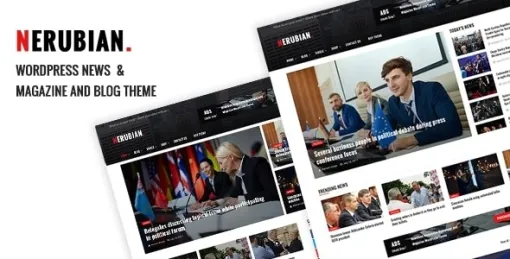 Nerubian A Modern News Magazine Theme 2.0.0 GPL Theme