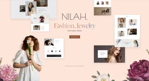 Nilah Fashion, Jewelry WooCommerce Theme 1.0.1 GPL Theme