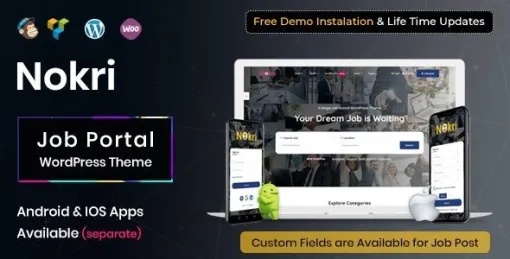 Nokri 1.5.9 GPL Theme