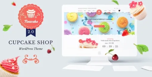Noucake Bakery WordPress Theme 2.0.19 GPL Theme