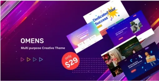 Omens Multipurpose Creative WordPress Theme 1.0.0 GPL Theme