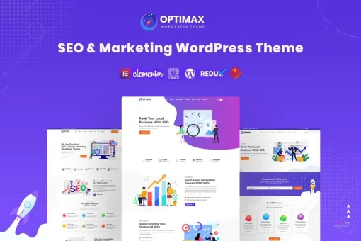 Optimax SEO Marketing WordPress Theme 1.9 GPL Theme