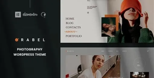 Orabel Photography Portfolio WordPress Theme 1.1.3 GPL Theme
