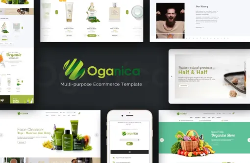 Organica Responsive WooCommerce WordPress Theme 1.5.9 GPL Theme