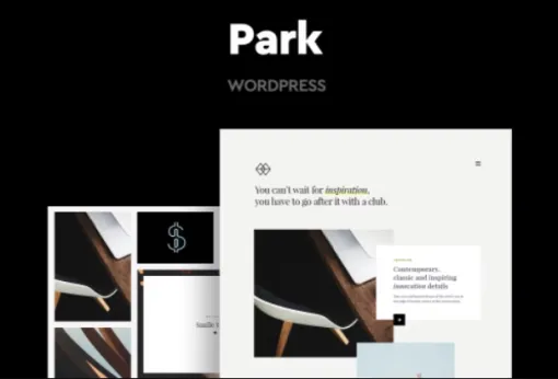 Park Creative Portfolio WordPress Theme 1.5 GPL Theme