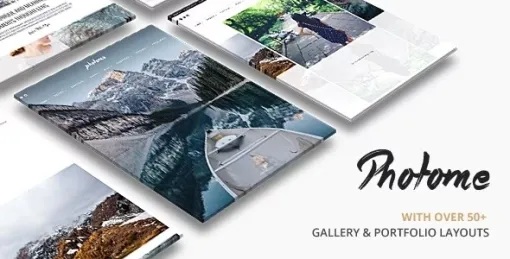 PhotoMe | Photography Portfolio WordPress 5.6.6 GPL Theme