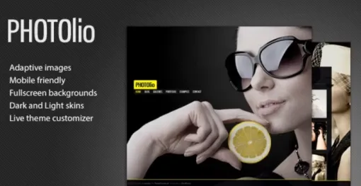 Photolio Photography 2.1.1 GPL Theme