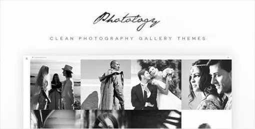 Photology Clean Photography Gallery Themes 1.1.1 GPL Theme