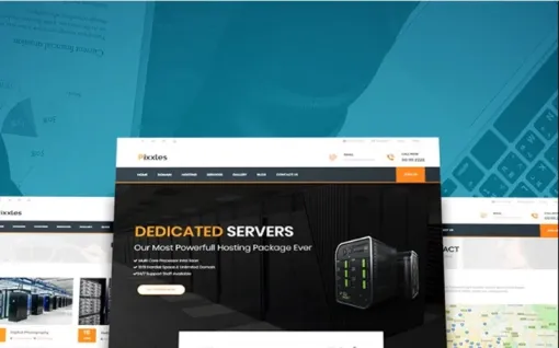 Pixxles Hosting Template with WHMCS WordPress Theme 1.0.03 GPL Theme