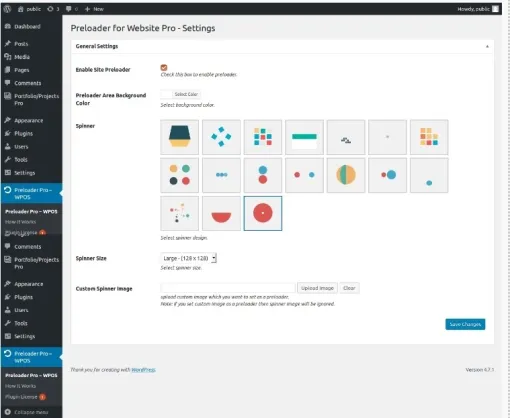 PreLoader for Website Pro 1.2.1 GPL Plugins