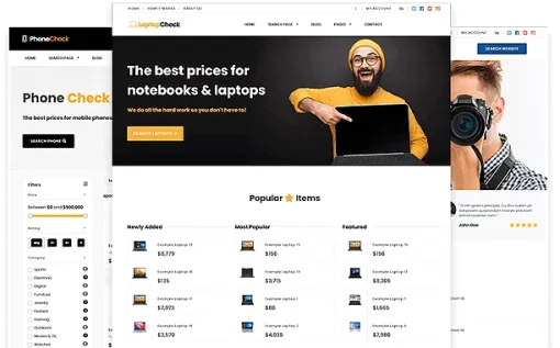 PremiumPress Price Comparison Theme 10.3.0 GPL Theme