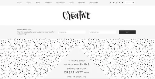 Pretty Creative Pro Theme + Genesis Framework Package 3.0.1 GPL Theme