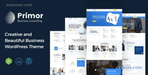 Primor Business Consulting WordPress Theme 2.3 GPL Theme