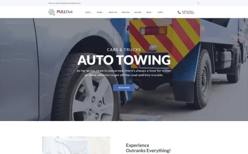 Pull Out WordPress Theme 1.0.0 GPL Theme