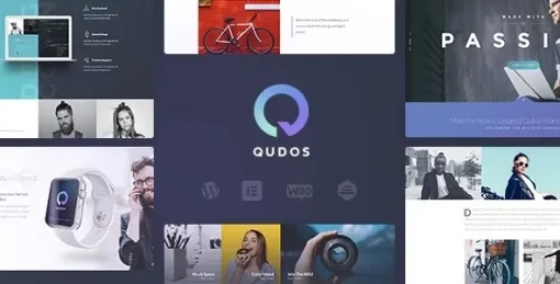 Qudos Creative Portfolio Agency 1.4.8 GPL Theme