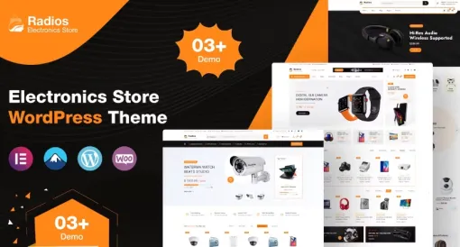 Radios Electronics Store WooCommerce Theme 1.1 GPL Theme